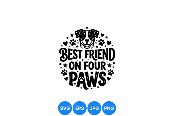 Best Friend Dog Paw Clipart