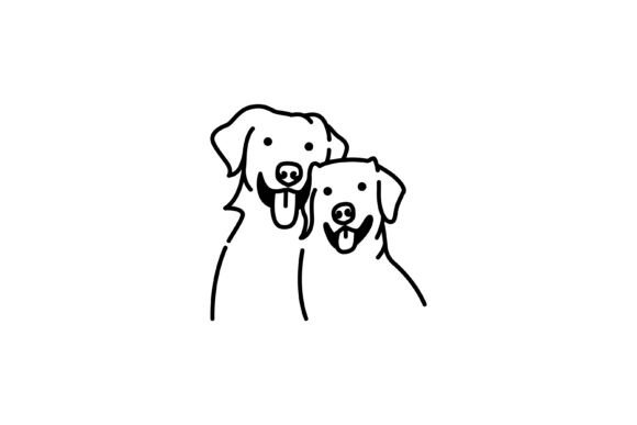 Couple Dog Icon