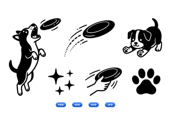 Dog Frisbee Clipart Collection Review