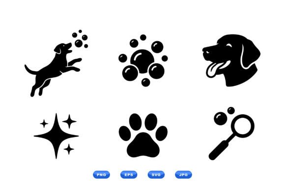 Dog Grooming Icon Collection Review