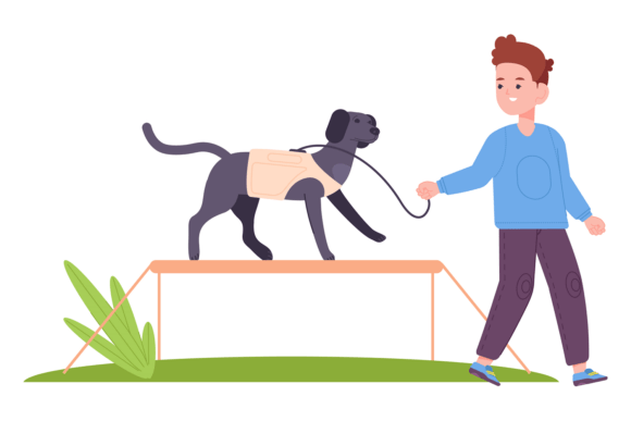 Kid Train Puppy in Dog Park Color Icon Review