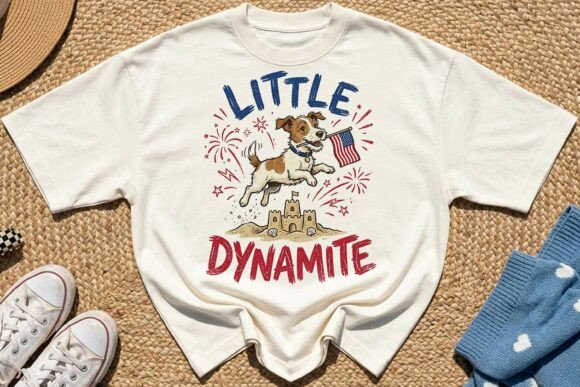 Patriotic Jack Russell Terrier Dog PNG Review
