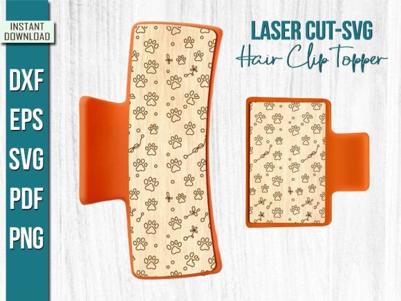 Pet Dog Pawprint Hair Clip Design Review